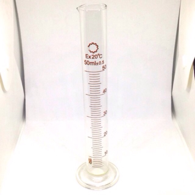 Graduated Cylinder 50ml Glass Shopee Philippines