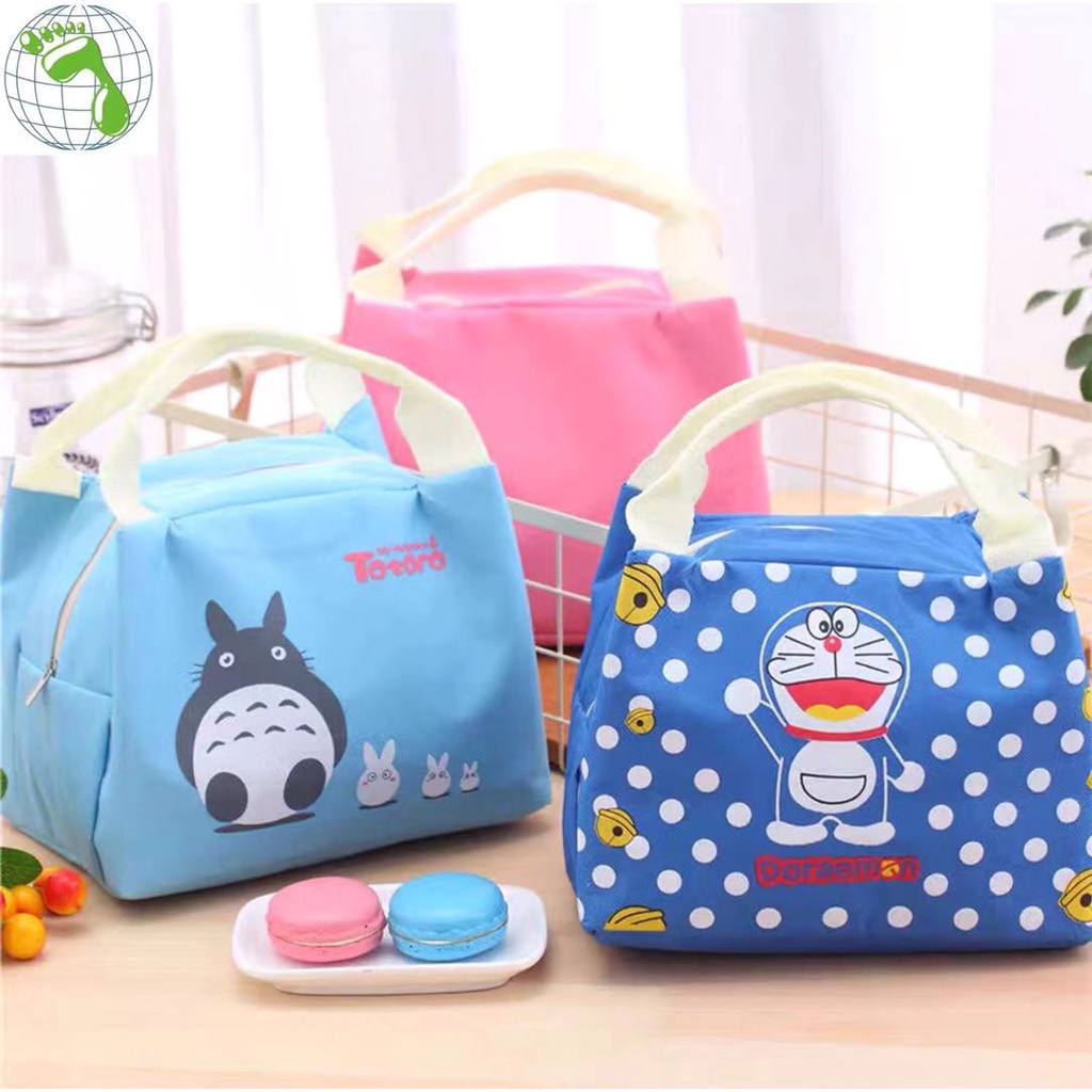 BB022 Cute Lunch Bag Waterproof Thermal Lunch Box Shopee Philippines