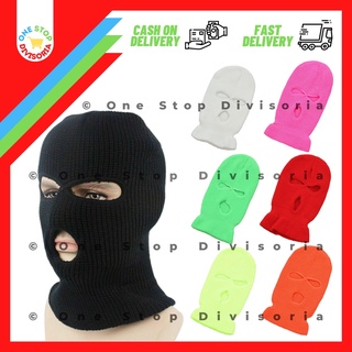 [Free Size] MAKAPAL + Stretchable | Full Face Ski Thieves Snatcher Holdap Terrorist Mask Beanie