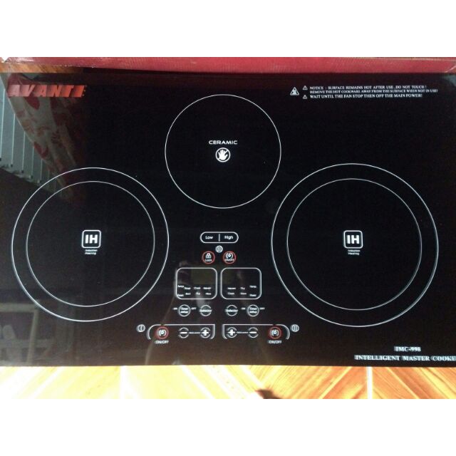 Avanti Induction Cooker 3 Burner Imc 999 Shopee Philippines