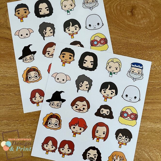 Harry Potter Chibi Stickers Shopee Philippines