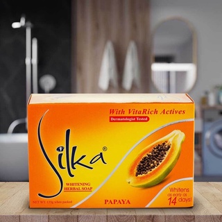 Silka Papaya Soap Bar - 135g | Shopee Philippines