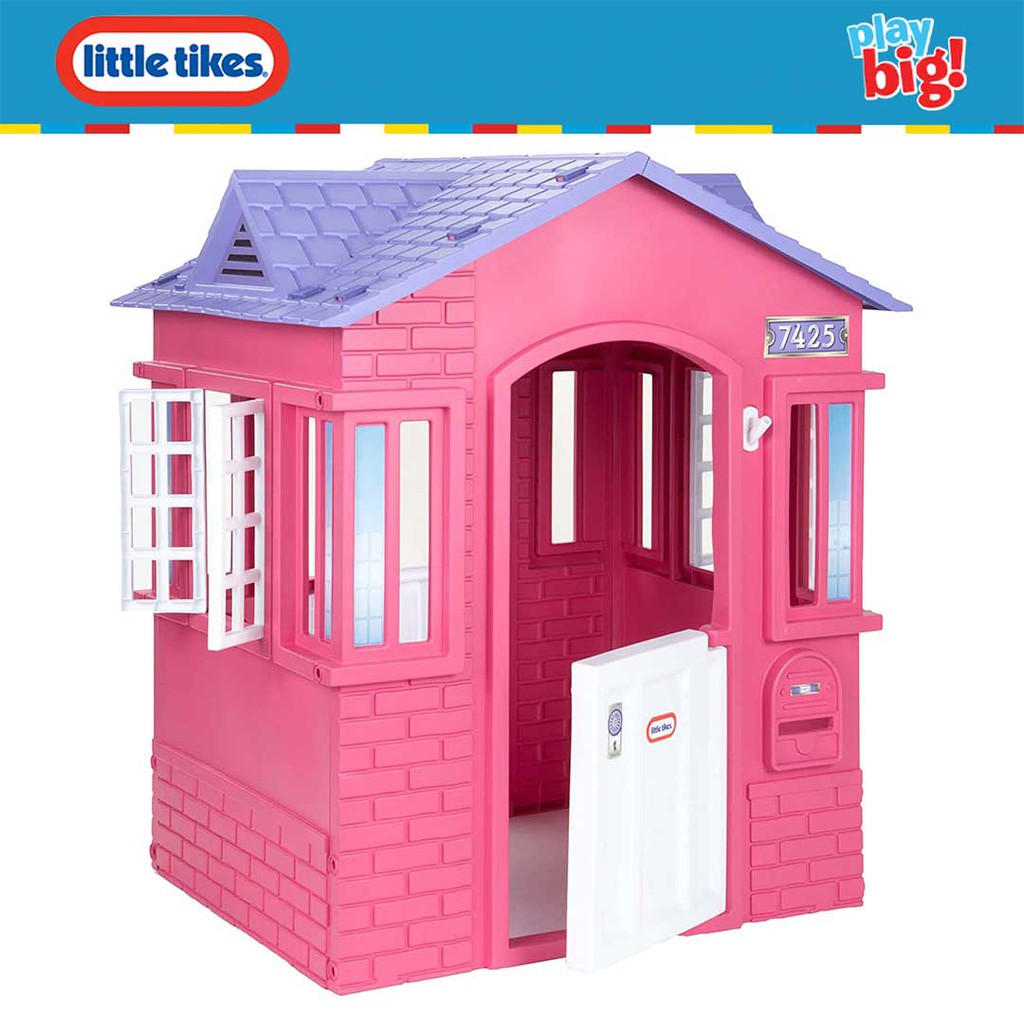Little Tikes Outdoor Cape Cottage Refresh (Smaller Box) (Pink) Shopee