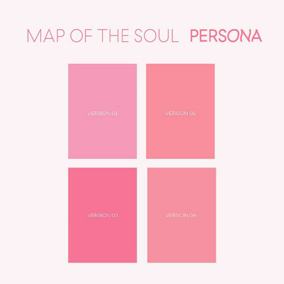 Bts Map Of The Soul Persona 4ver Set Poster4pcs