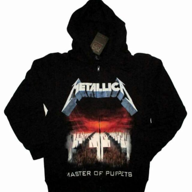 metallica hoodie master of puppets