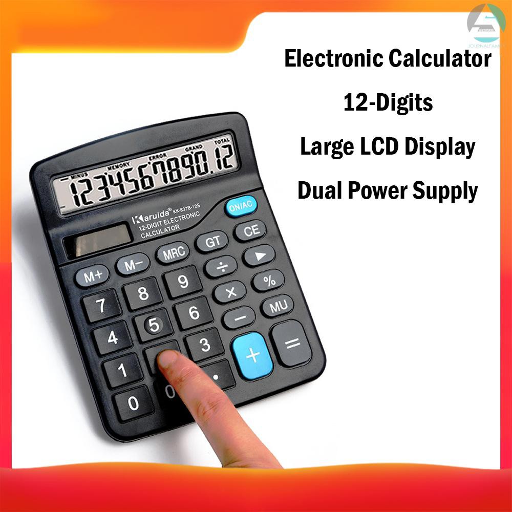 [ready Stock]837B Desktop Electronic Calculator Standard Function Basic ...