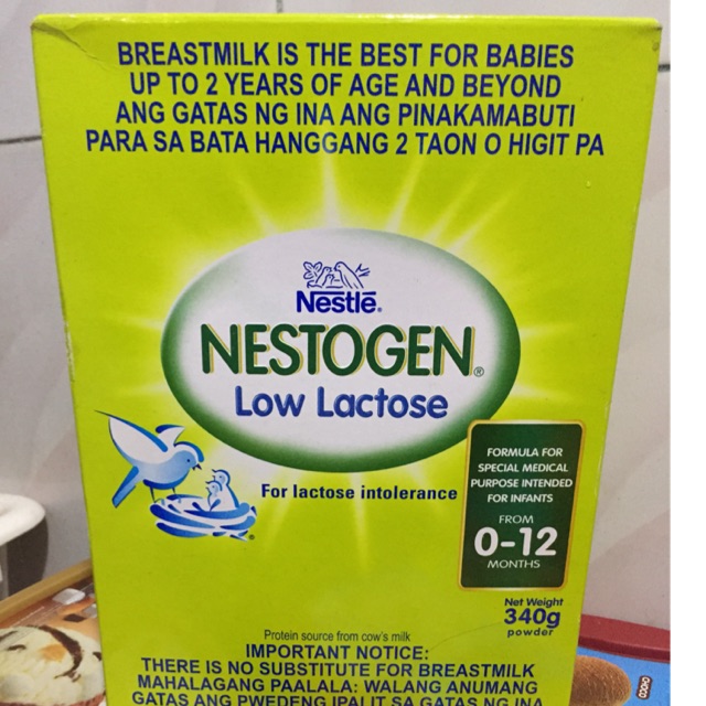 nestogen lactose free milk