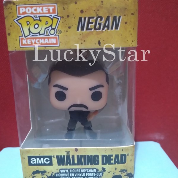 negan funko pop keychain