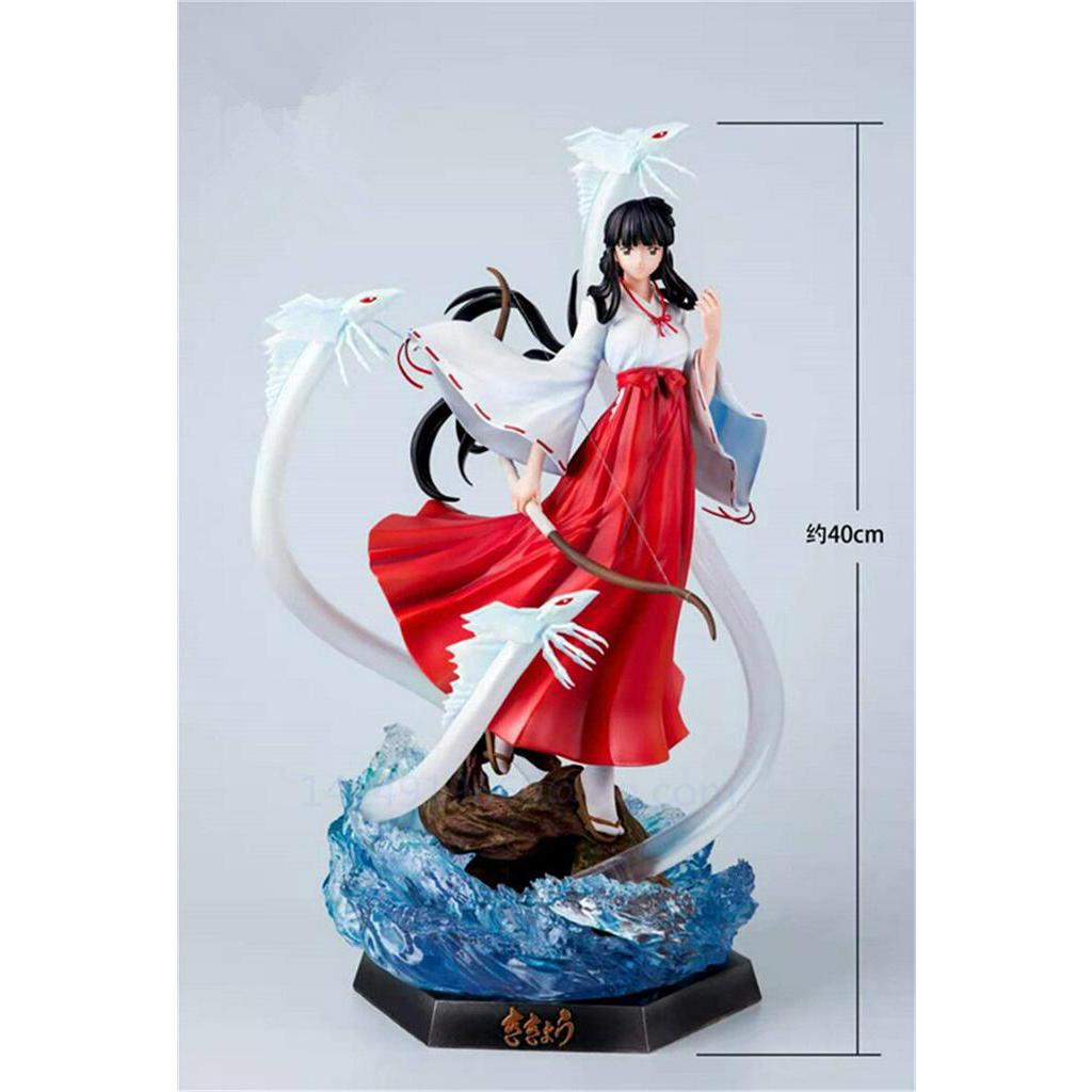 Inuyasha Gk Statue Anime Kikyo With A Bow And Arrow Shellokon Of Tama Witch  Fight Scenes Resin Actio | Shopee Philippines