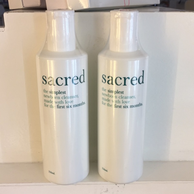 sacred newborn cleanser