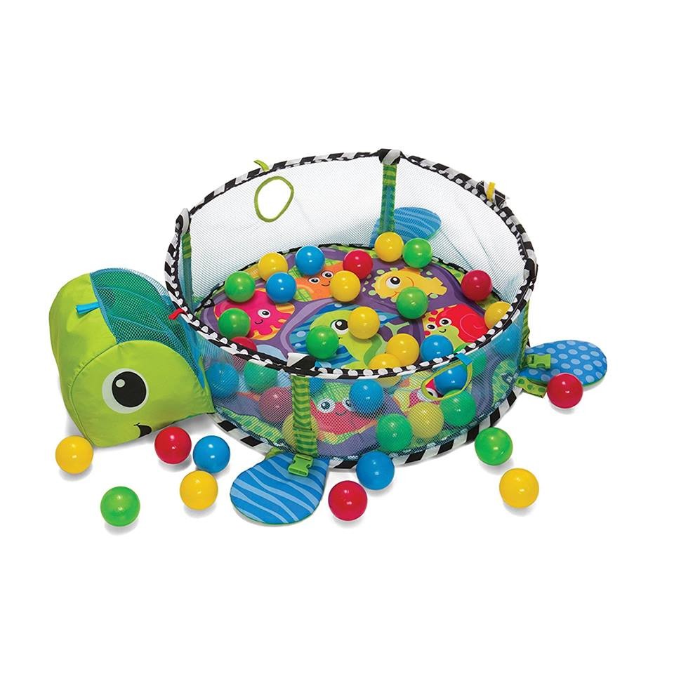 turtle play mat and ball pit