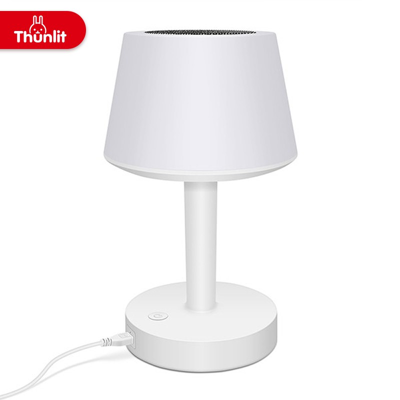 side table with lamp and usb port