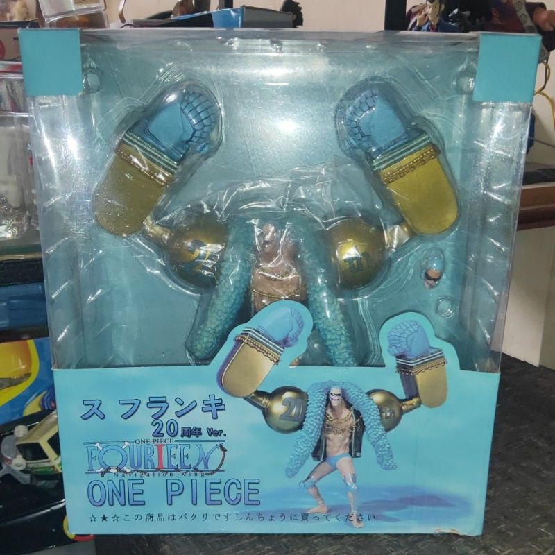 Figuarts Zero One Piece Franky th Anniversary Ver Action Figure Shopee Philippines