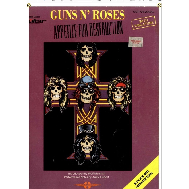 Guitar Tablature Guns N
