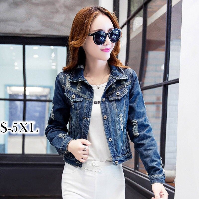 denim coat for ladies