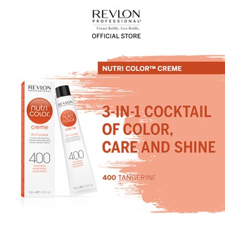 Revlon Professional Nutri Color Creme 400 TANGERINE Color 100ml Semi Permanent Hair Color #3