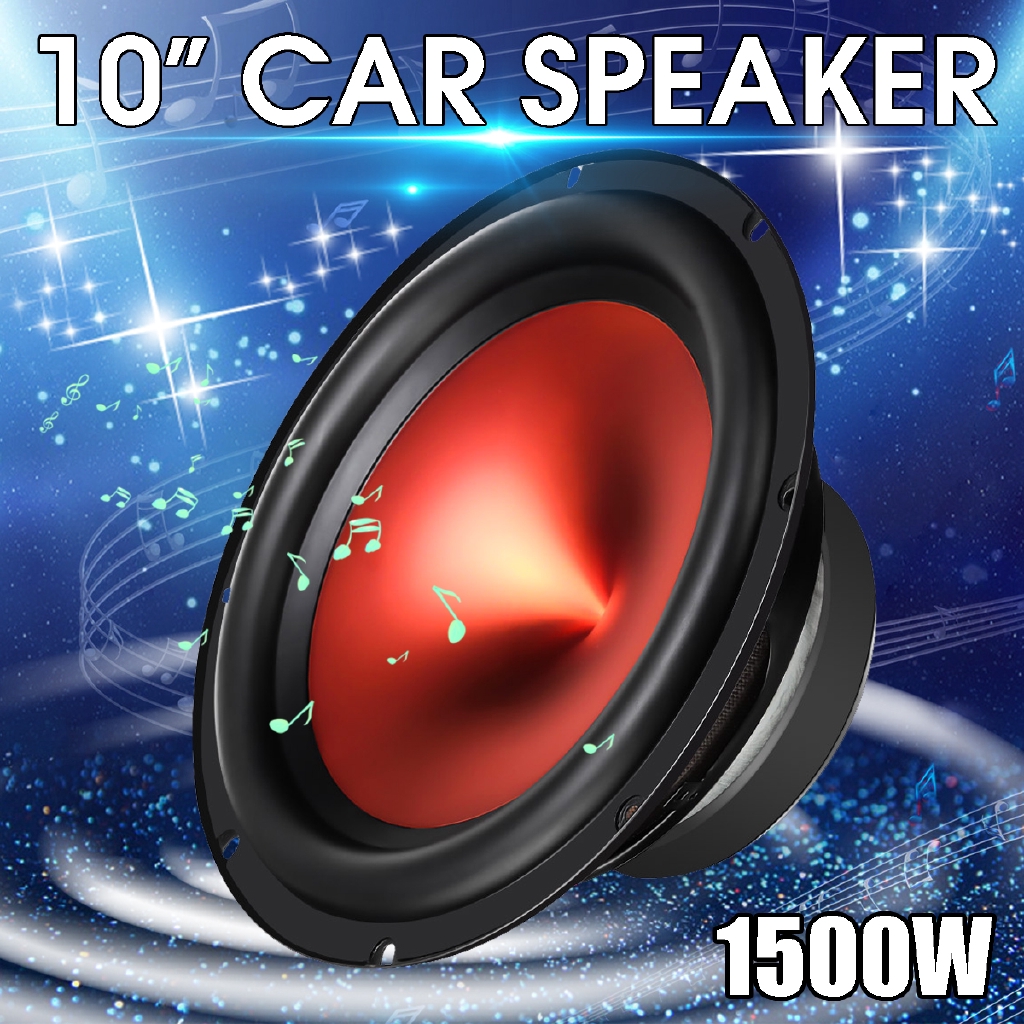 10 inch 1500 watt subwoofer