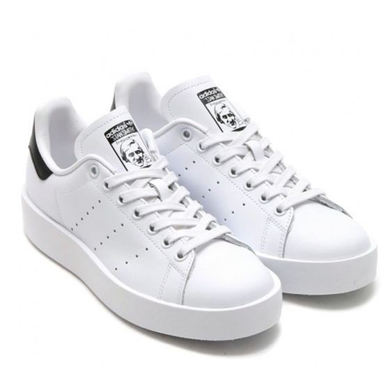 stan smith black and white