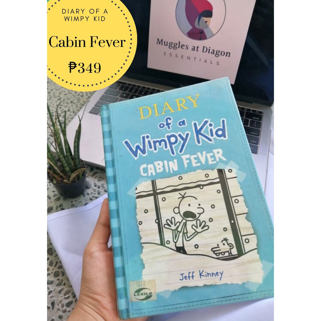 Diary of a Wimpy Kid: Cabin Fever Hardbound | Shopee ...