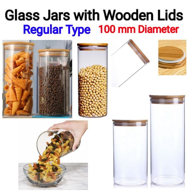 food jars with lids