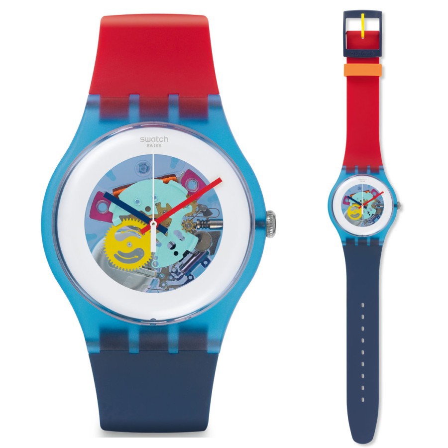Suos101 Color my Lacquered Water Resistance Original Swatch Wristwatch