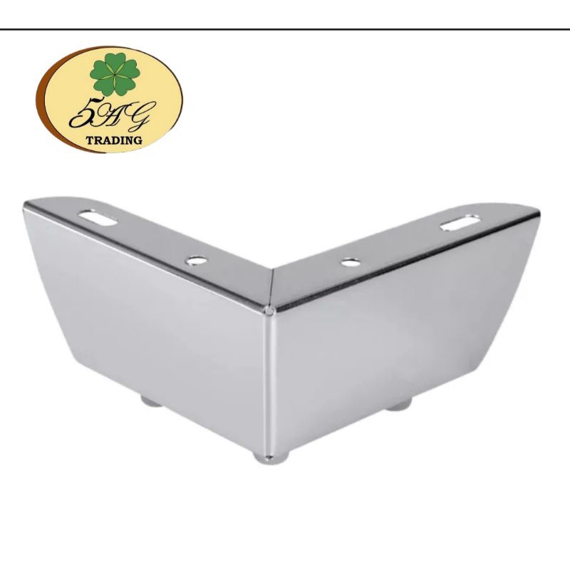 6cm L Type Sofa Table Bed Furniture Leg Footings WITH SCREW