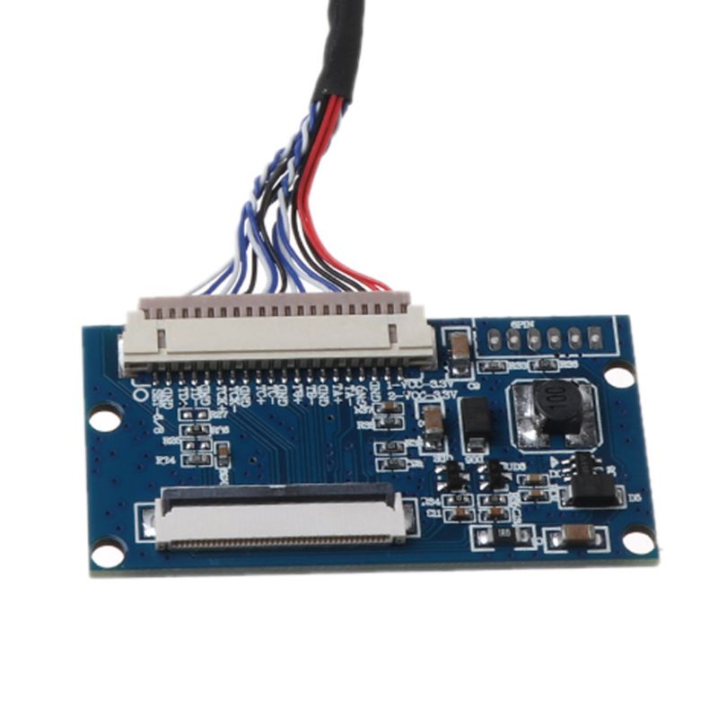 WU LCD Controller Driver Board LVDS 20 to 40Pin for 7-10 1 LCD Panel Cable LCD Driver Board Controller Kit - Image 3