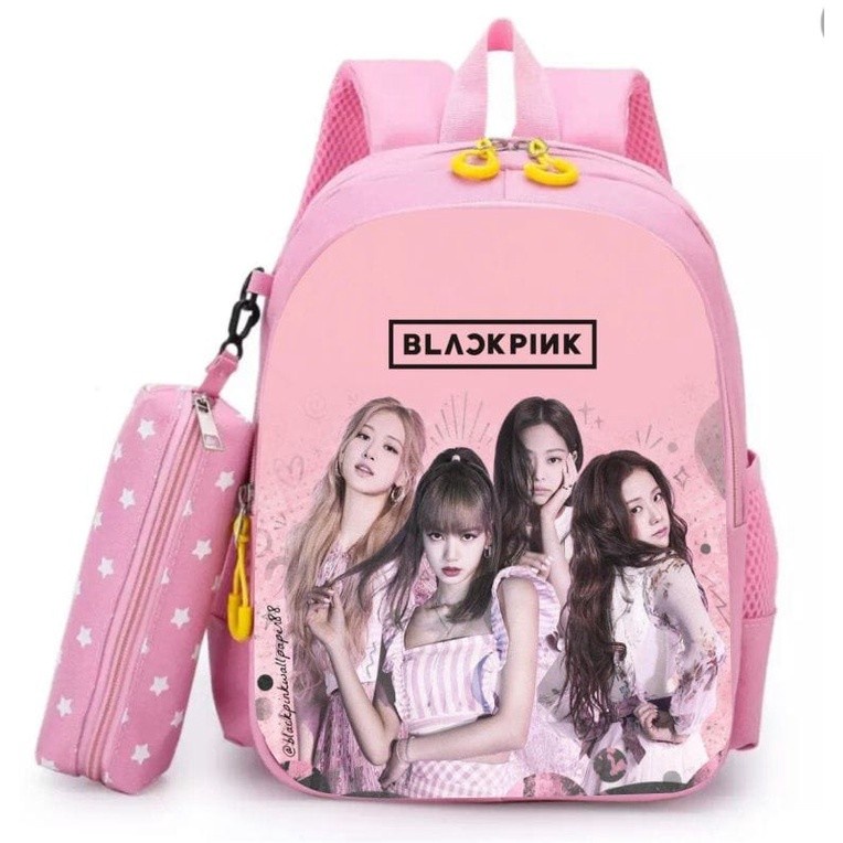 Senangbags Latest 2in1 blackpink School Bag Girls Can Pay At The Latest
