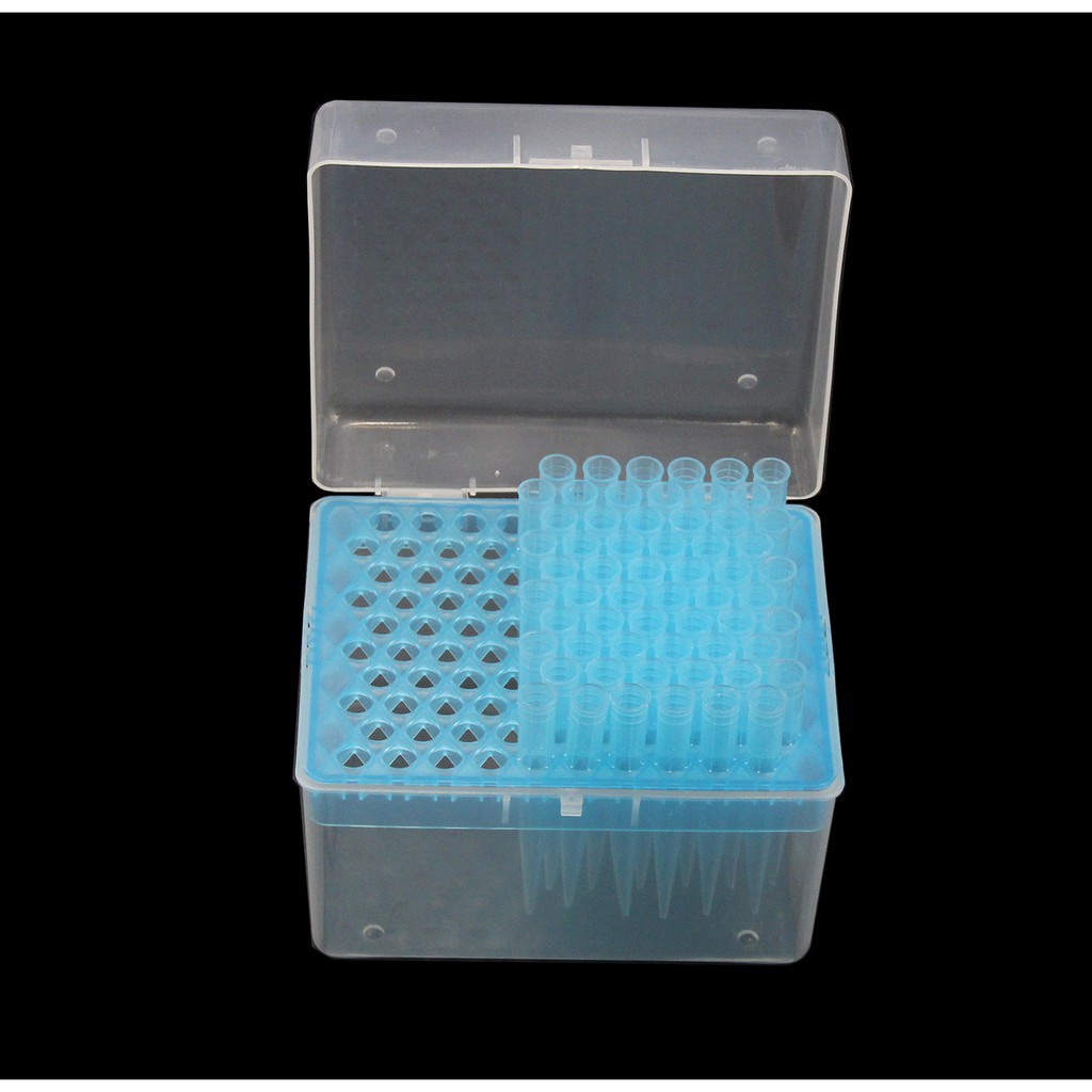 1000 µl Pipette tip Box 100 Positions 1ml Laboratory Pipettor Tip Box