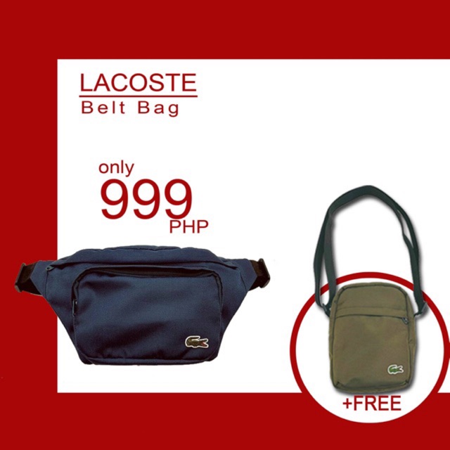 lacoste belt bag philippines