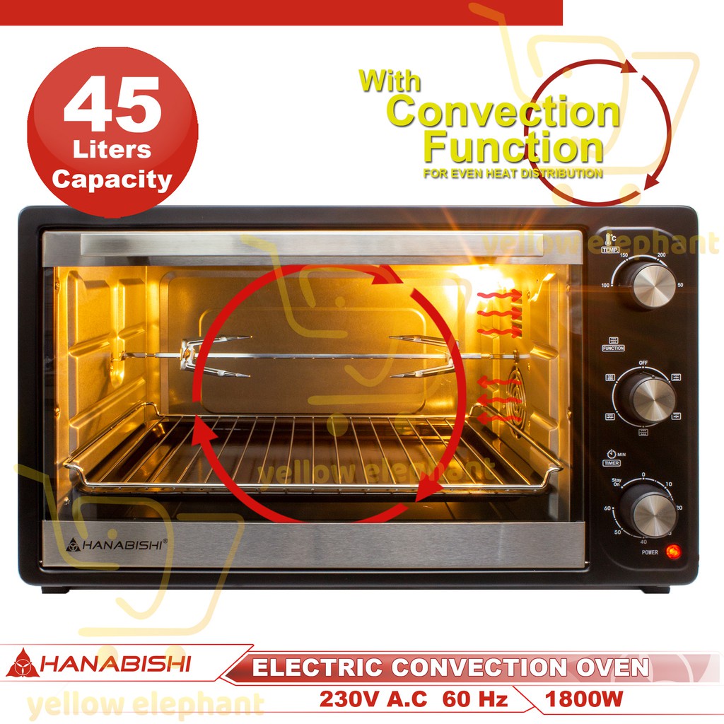 hanabishi 45l oven