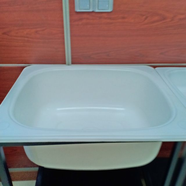 Plastic Kitchen Sink Large White 22" x 26" Shopee Philippines