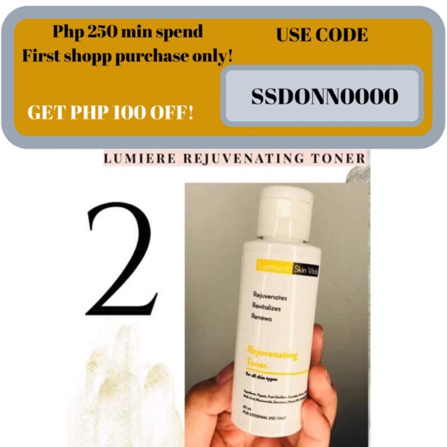 rejuvenating toner use