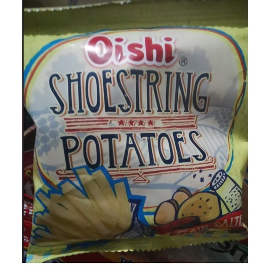 Oishi Shoestring Potatoes Plain salted 20g Shopee Philippines