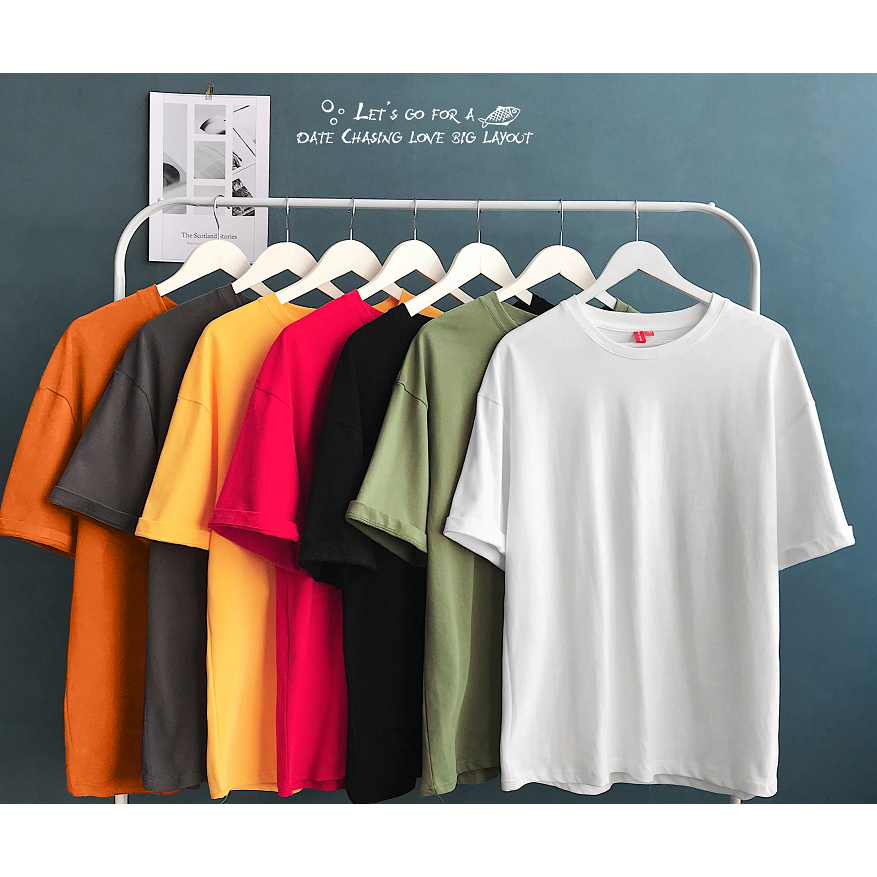 plain black loose t shirt