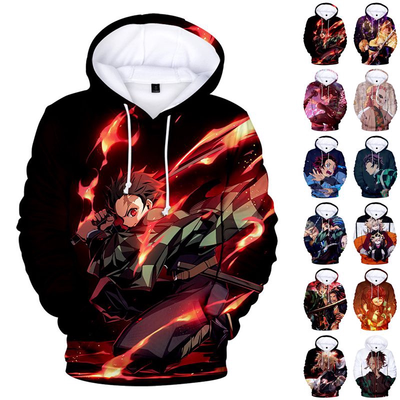 demon slayer hoodies