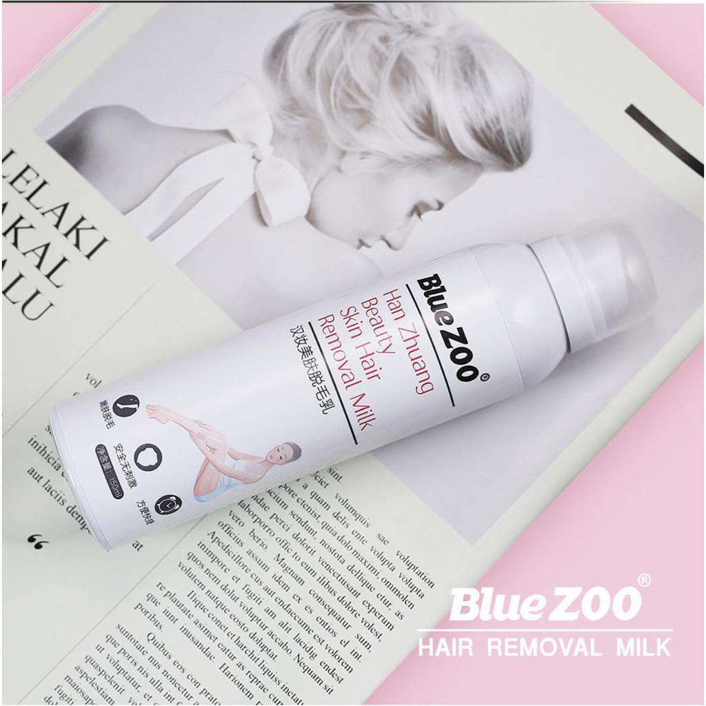 Blue Zoo Han Zhuang Beauty Skin Hair Removal Milk Home Facebook