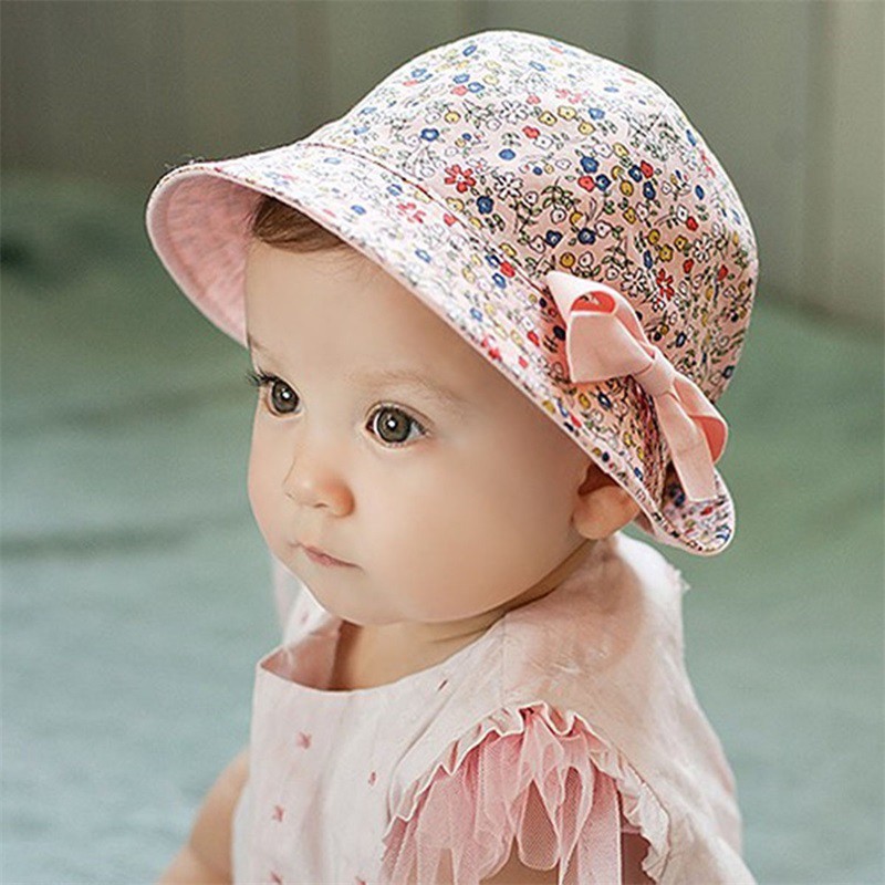 baby girl caps with flowers