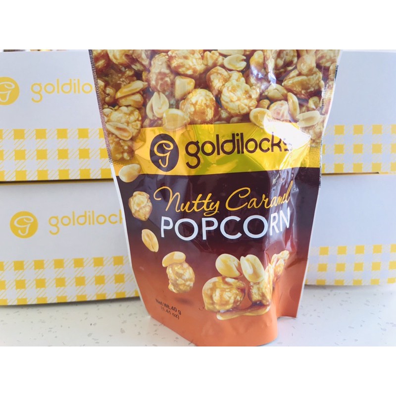 Goldilocks Nutty Caramel Popcorn 40g! Shopee Philippines