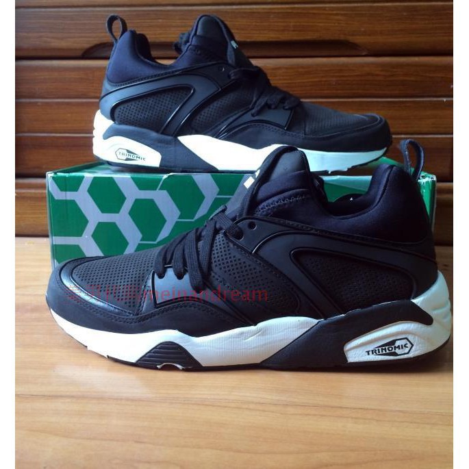 original Puma Trinomic Blaze Tech LTD calassic black white men women sport  shoes | Shopee Philippines