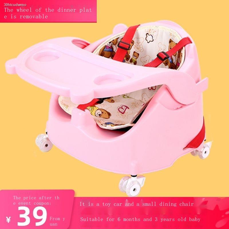 HOT﹊Baby learning to sit artifact 345 eating cart seat 6 months baby dining chair learning seat with