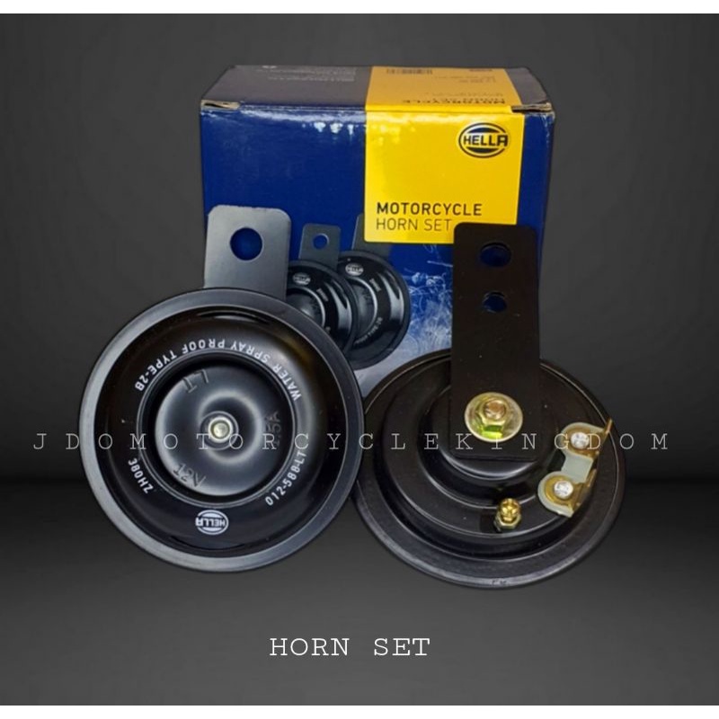 HELLA MOTORCYCLE HORN SET (DUAL) Shopee Philippines