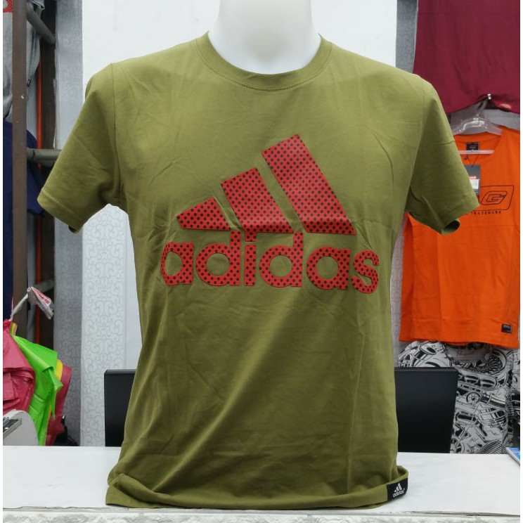 adidas army green shirt