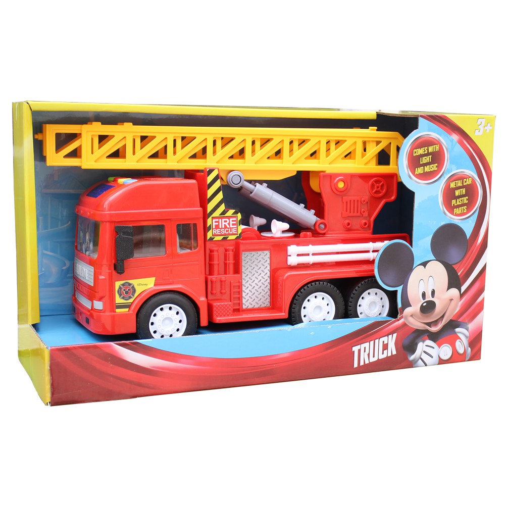 mickey mouse fire truck toy