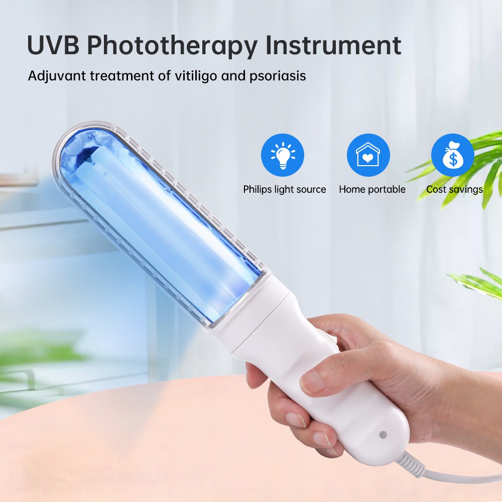 Handheld 311nm UV Phototherapy Instrument UV Light For Vitiligo