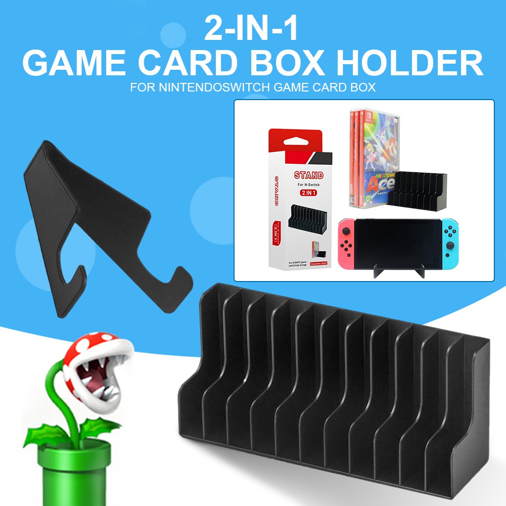 nintendo switch game box holder