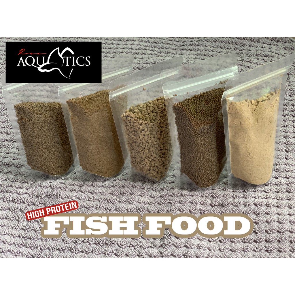 High Protein Fish Food 50g per pack Shopee Philippines