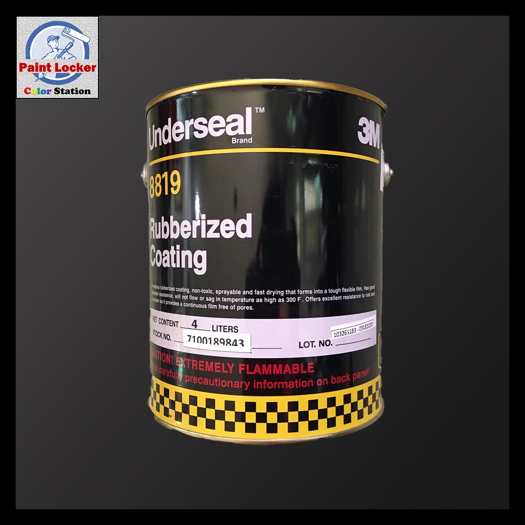 3M Underseal Rubberized Coating 8819 Undercoat 4 Liters Shopee Philippines