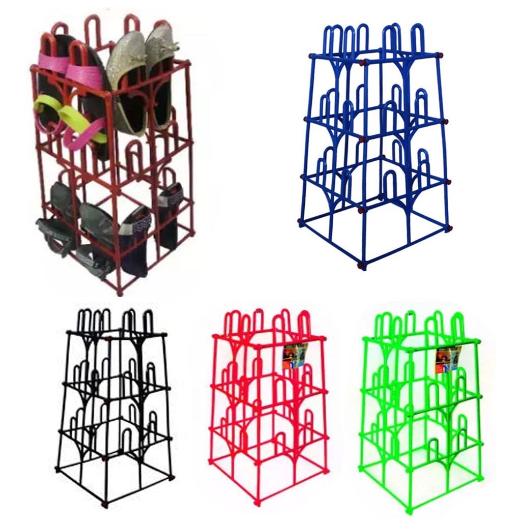 Assorted Color Skeleton Shoe Rack Shopee Philippines