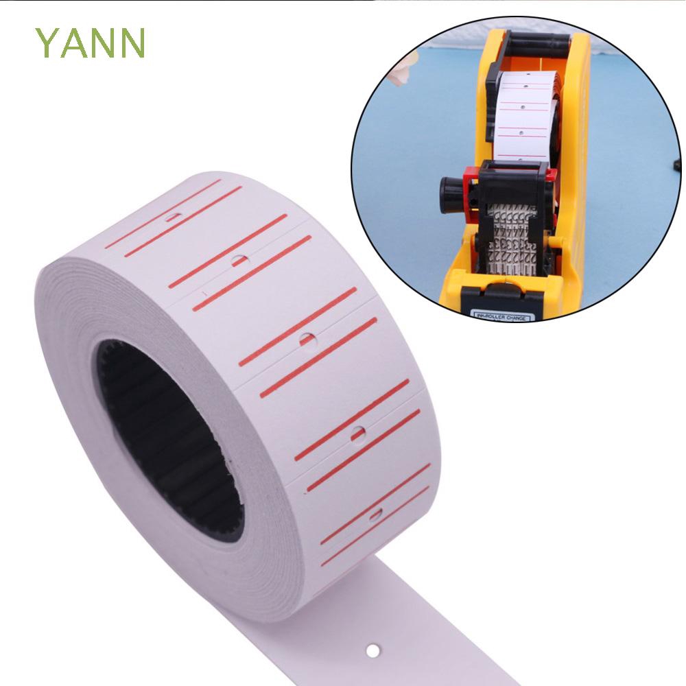 1 Roll(500 Labels) Print Blank Tag Price Label Sticker | Shopee Philippines
